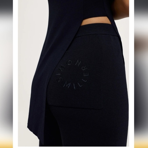 Simon Miller Jabber Knit Pant in Black - Picture 2 of 9